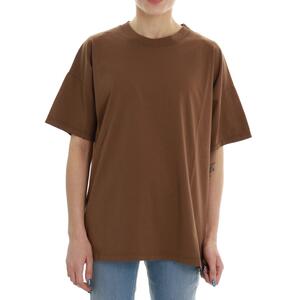 MAXI T-SHIRT MARRONE